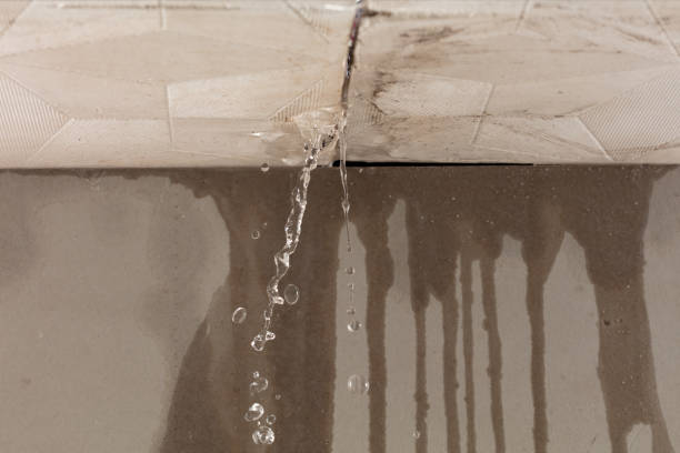 Professional Burst Pipe Cleanup technician working in Wanaque, NJ